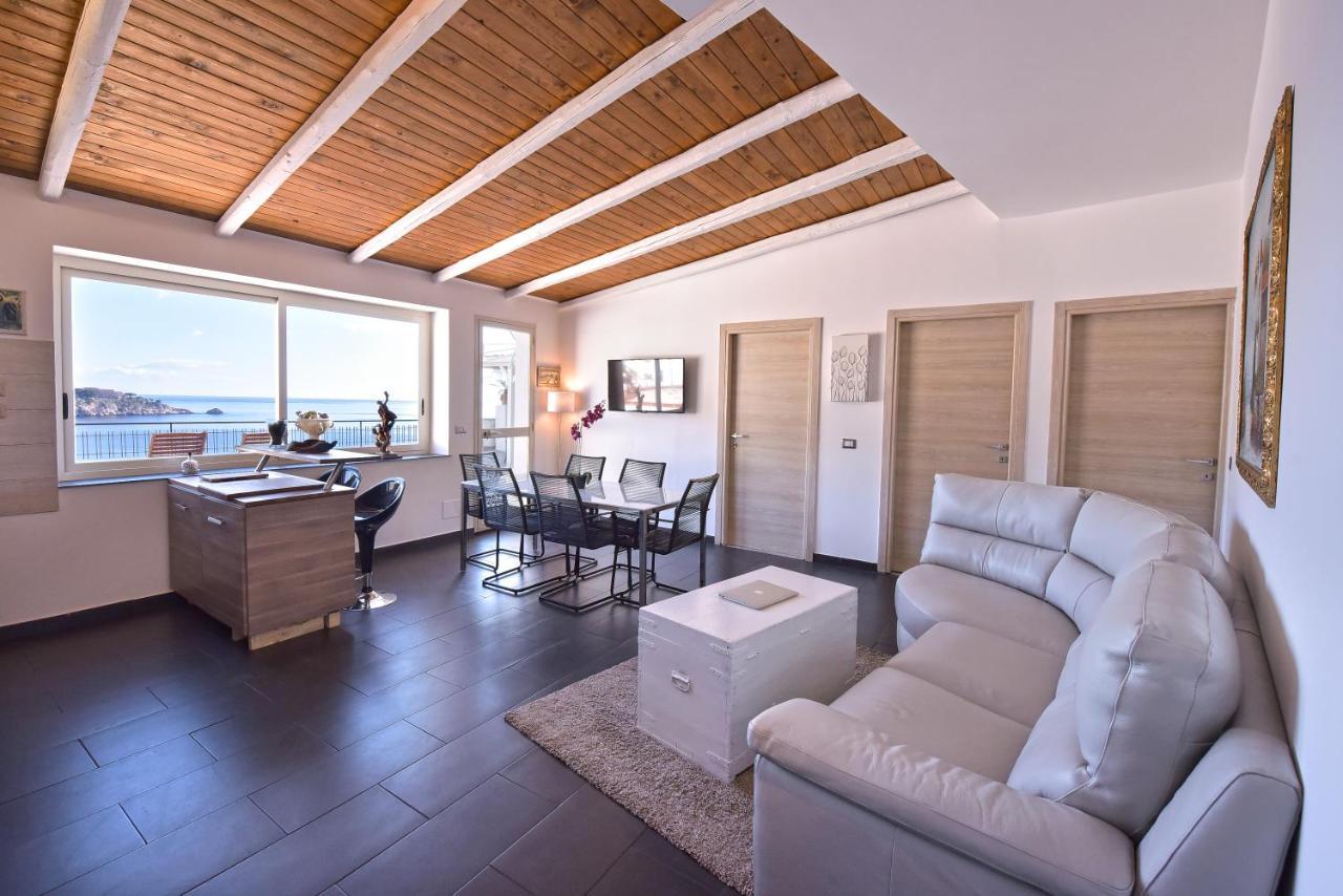 Apartamento Panoramic Taormina Bay View Exterior foto